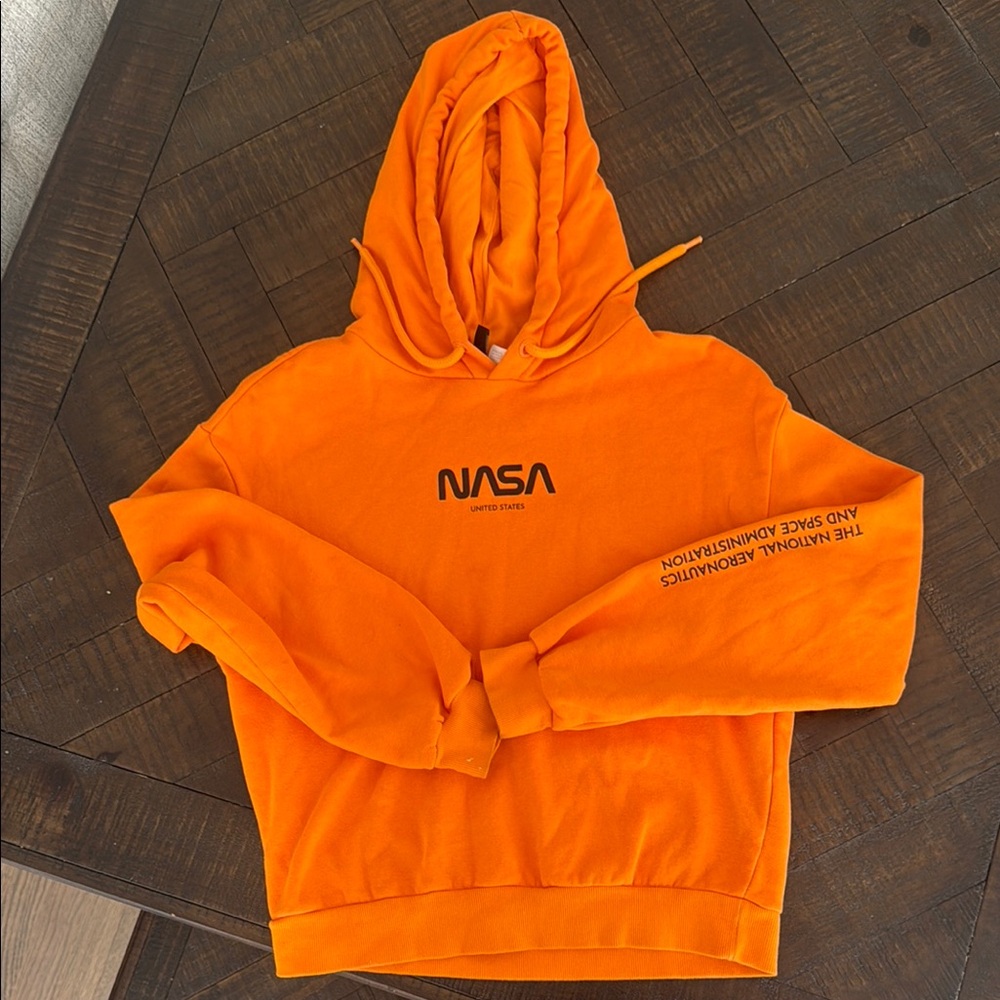 Orange NASA Hoodie